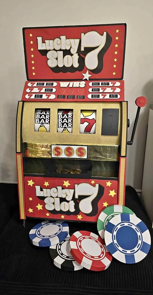 Lucky Slot 7 Casino Photo Prop Rental