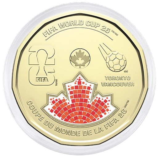 RARE 2026 FIFA World Cup Officially Licensed Five-Coin Set - photo 2