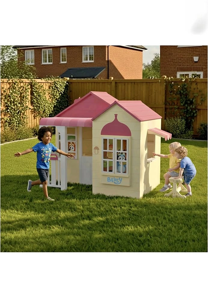 [NEW IN BOX] Plum Bluey Playhouse (Retail Price $400+, Ages 3+)