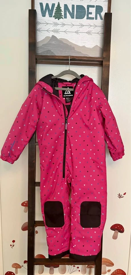 Ripzone Toddler Girls 4T Insulated Snowsuit