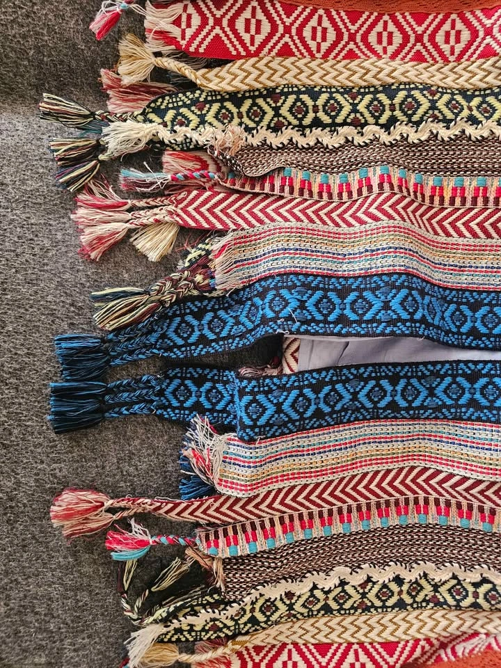 Zara Woman Multicolor Tapestry Fringe Kimono Jacket - Size XL - photo 4