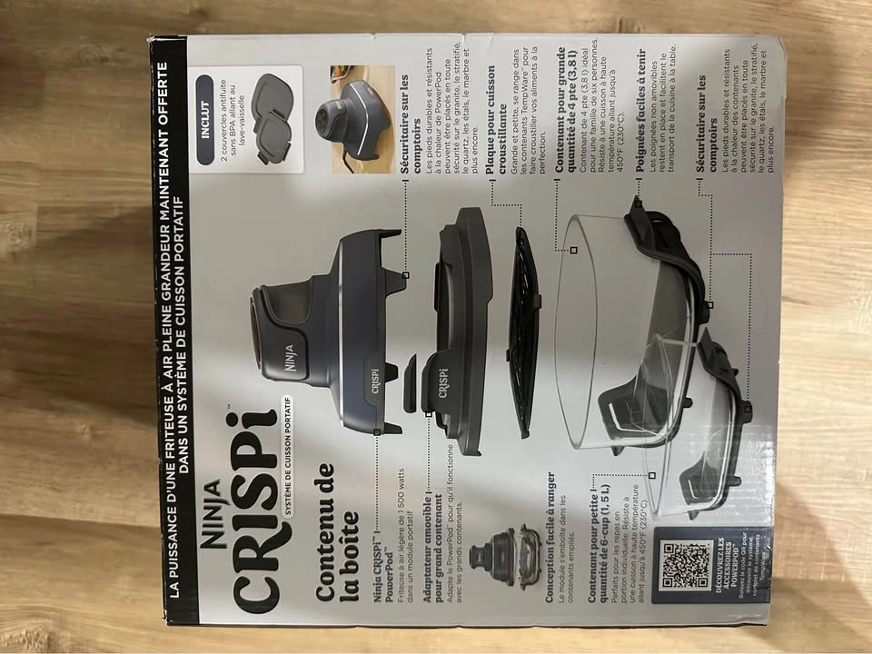 BNIB Ninja Crispi Portable Cooking System - photo 2