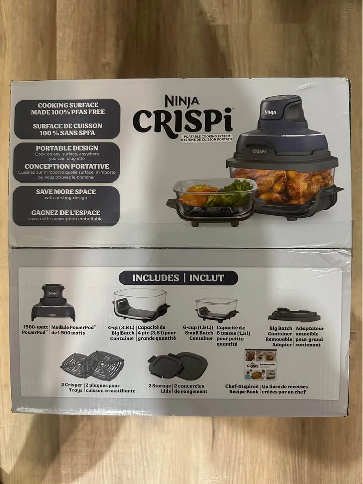 BNIB Ninja Crispi Portable Cooking System - photo 3