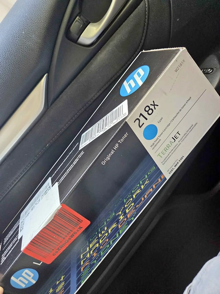 $70 O.B.O.. HP CYAN 218X PRINTER TONER