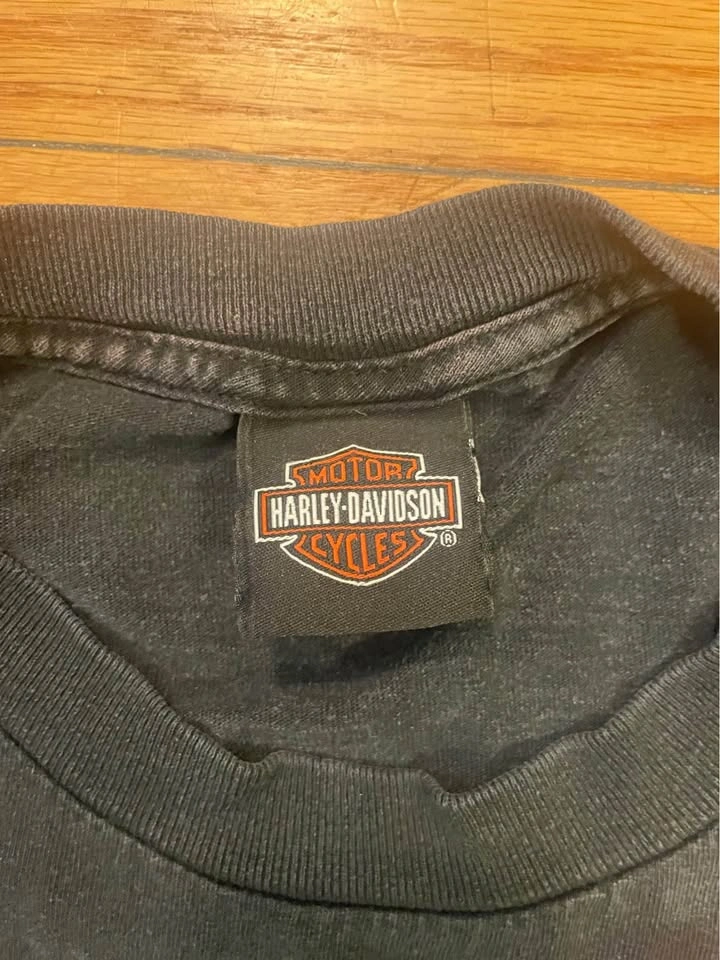 Harley Davidson Graphic Logo T Shirt Size Extra Large - photo 2