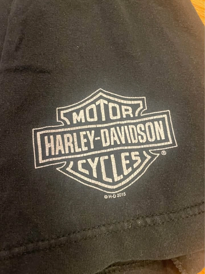 Harley Davidson Graphic Logo T Shirt Size Extra Large - photo 4