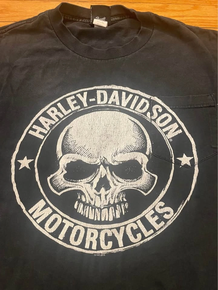 Harley Davidson Graphic Logo T Shirt Size Extra Large - photo 5
