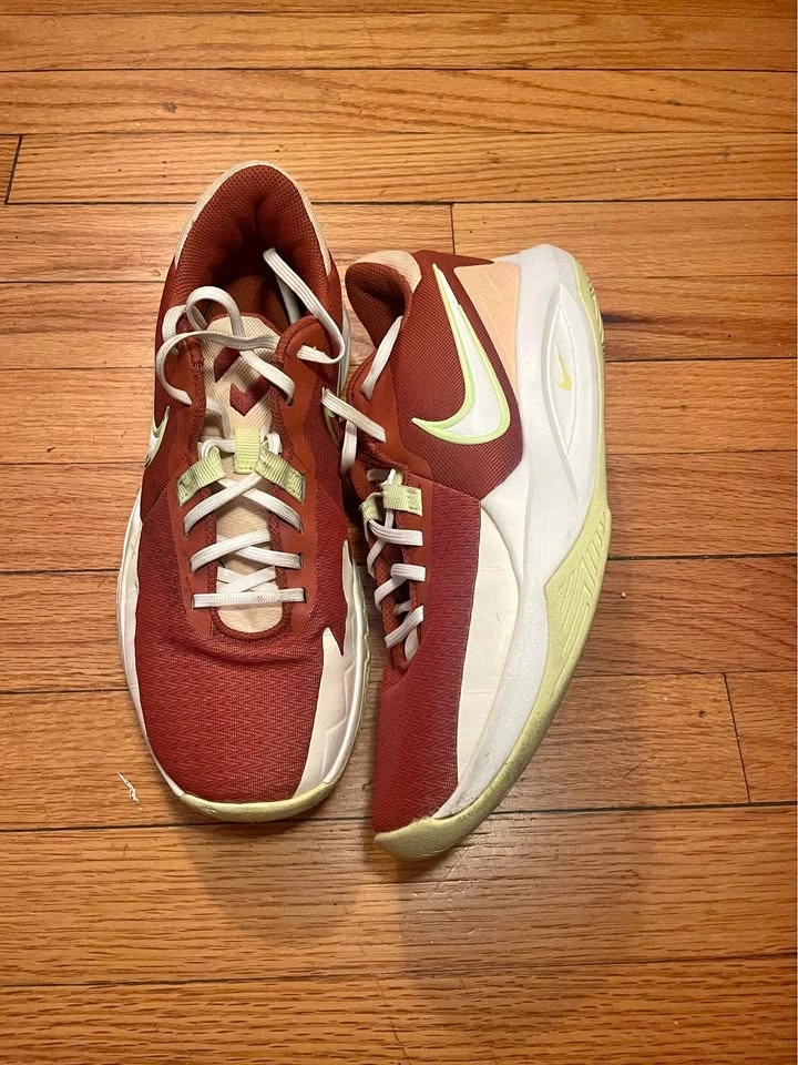 Nike Precision 6 Rugged Orange Light Lemon Twist Size 9