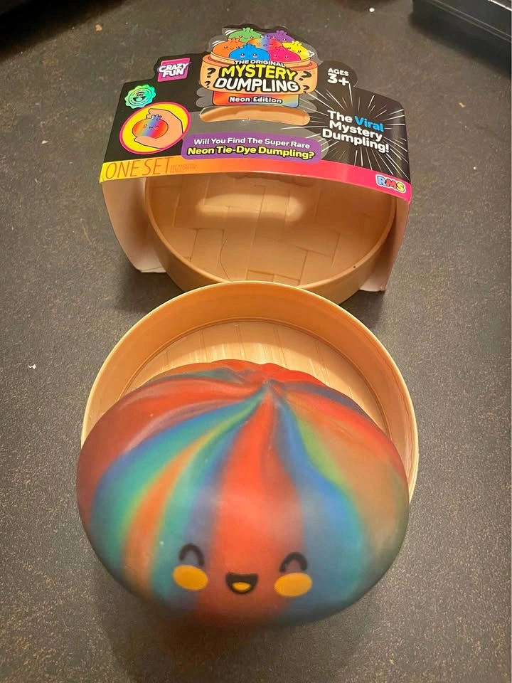 ULTRA RARE RMS Crazy Fun Mystery Dumpling Neon Edition Tie-Dye