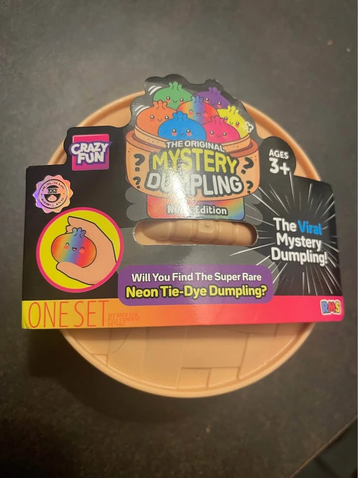 ULTRA RARE RMS Crazy Fun Mystery Dumpling Neon Edition Tie-Dye - photo 2