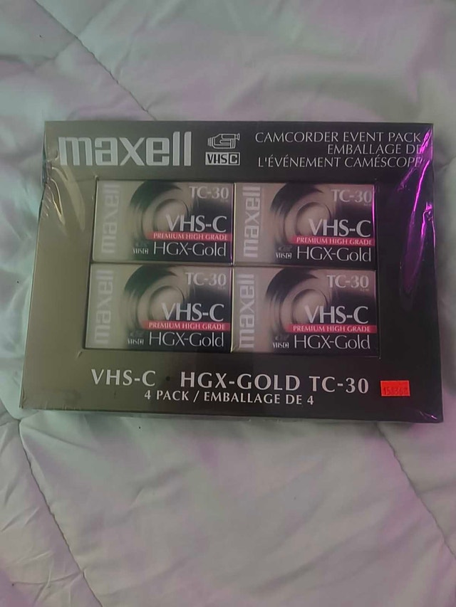 Maxell VHS-C Camcorder Event Pack