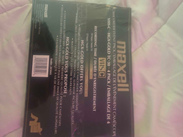 Maxell VHS-C Camcorder Event Pack - photo 2