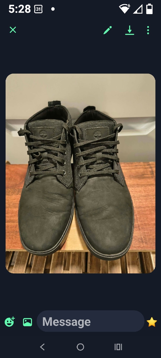 Timberland Black Boots