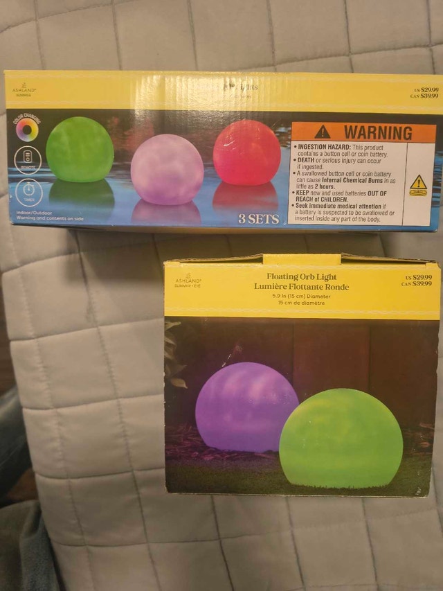 Ashland Floating Orb Light