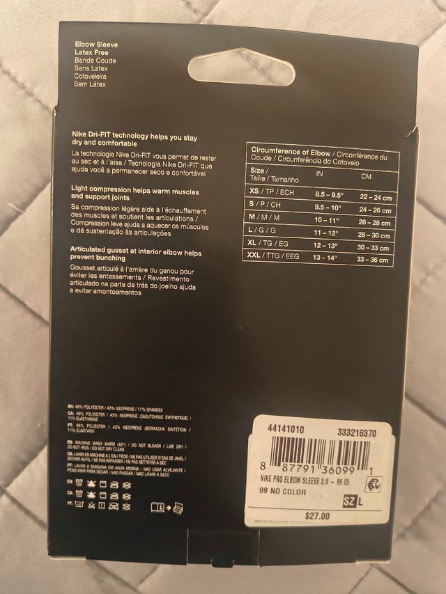 Nike Pro Dri-FIT Elbow Sleeve - photo 2
