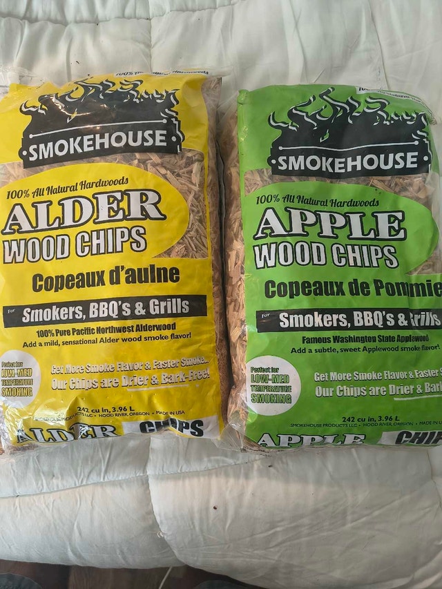 Smokehouse Alder and Apple Wood Chips