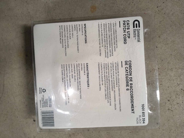 Commercial Electric CAT6 UTP Patch Cord 100ft - photo 2