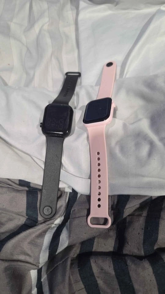 Black and Pink Smartwatches - photo 5