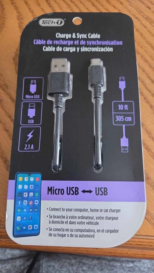 USB type A to micro USB - photo 4