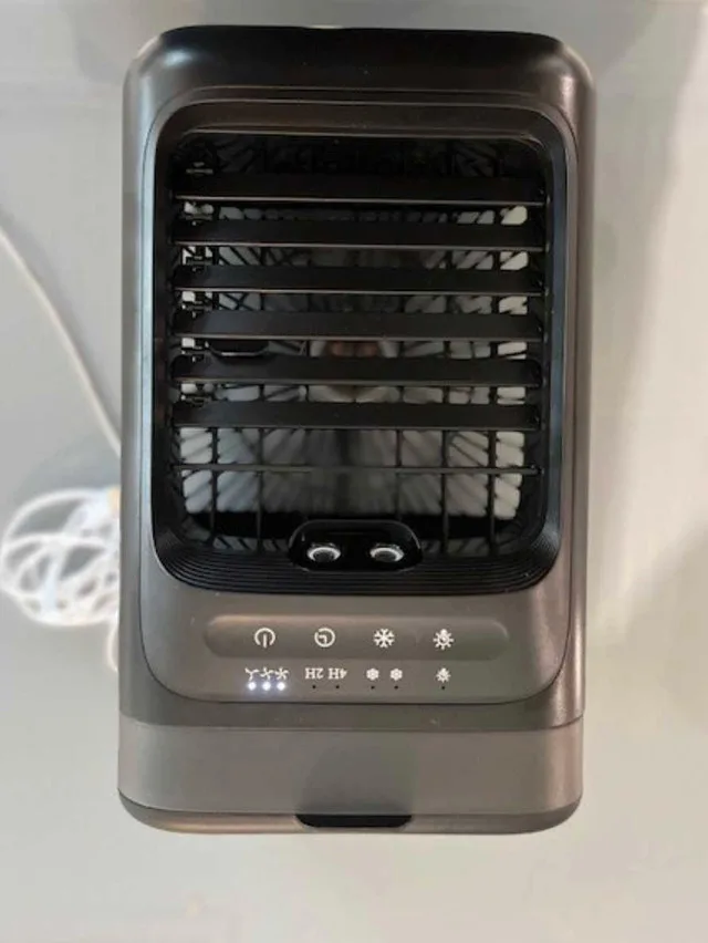 Vatony® Mini Air Conditioner with 1000ML Tank - Black image indicator(2)