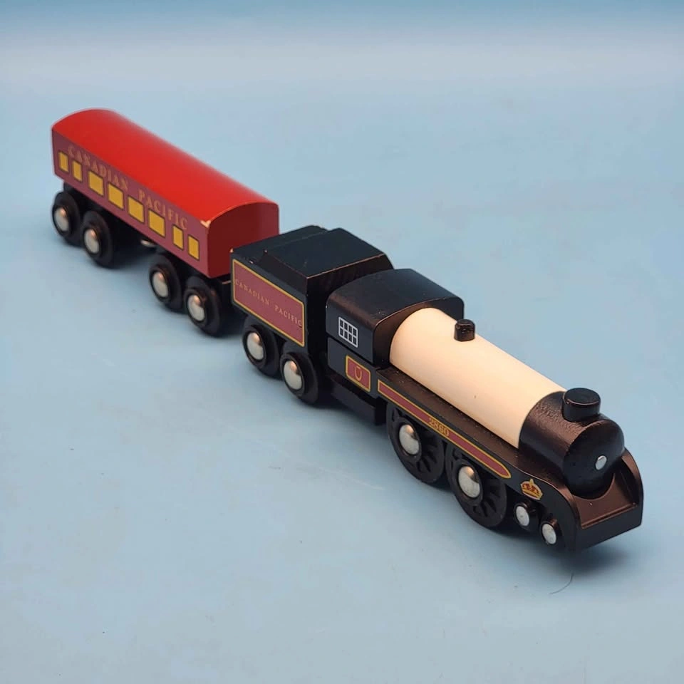 Brio CANADIAN PACIFIC Royal Hudson (1996) 3 pcs Wooden Train - photo 3