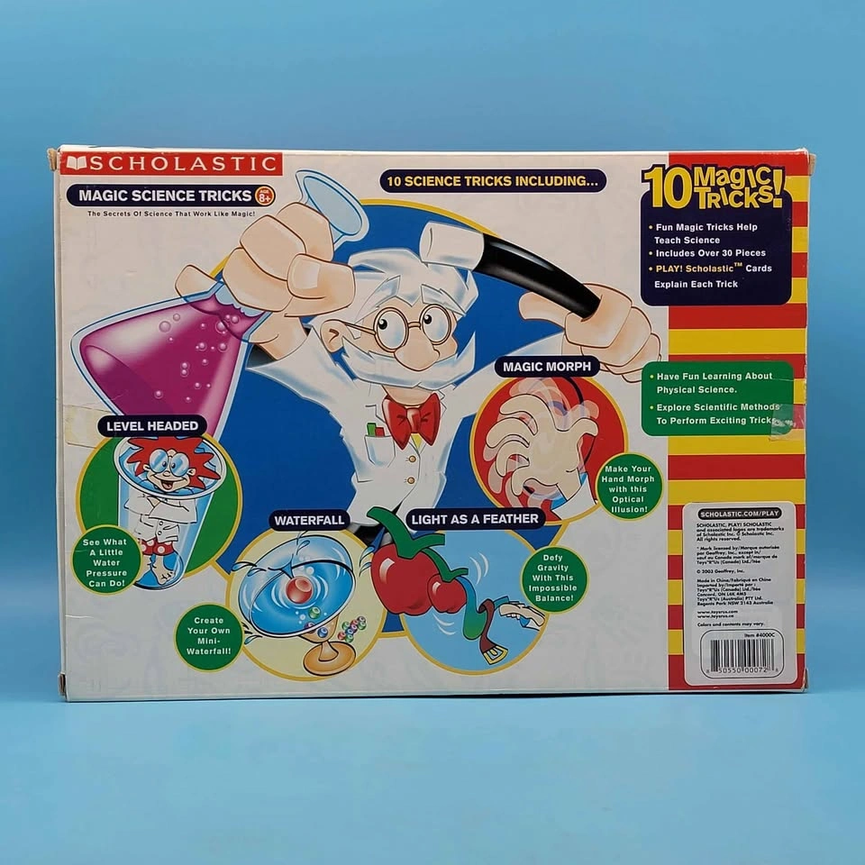 Scholastic MAGIC SCIENCE TRICKS KIT Complete - photo 5