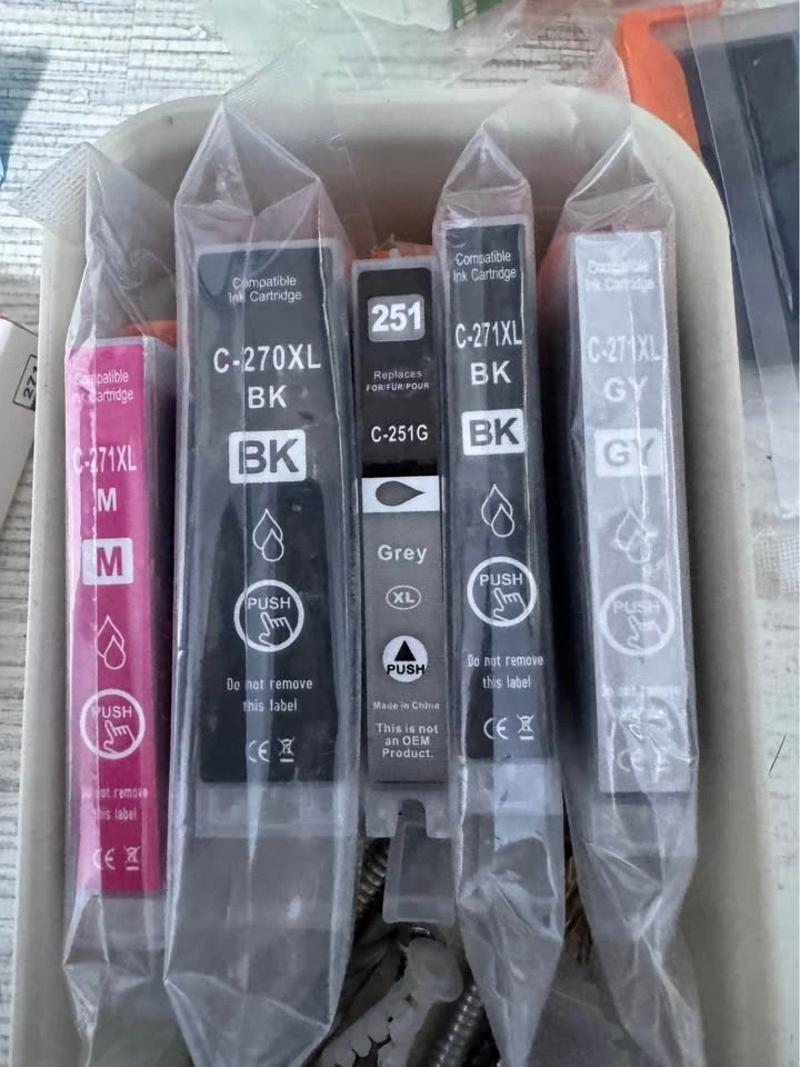 Galada and Smart Ink Compatible Ink Cartridges 270XL 271XL 251XL - photo 2