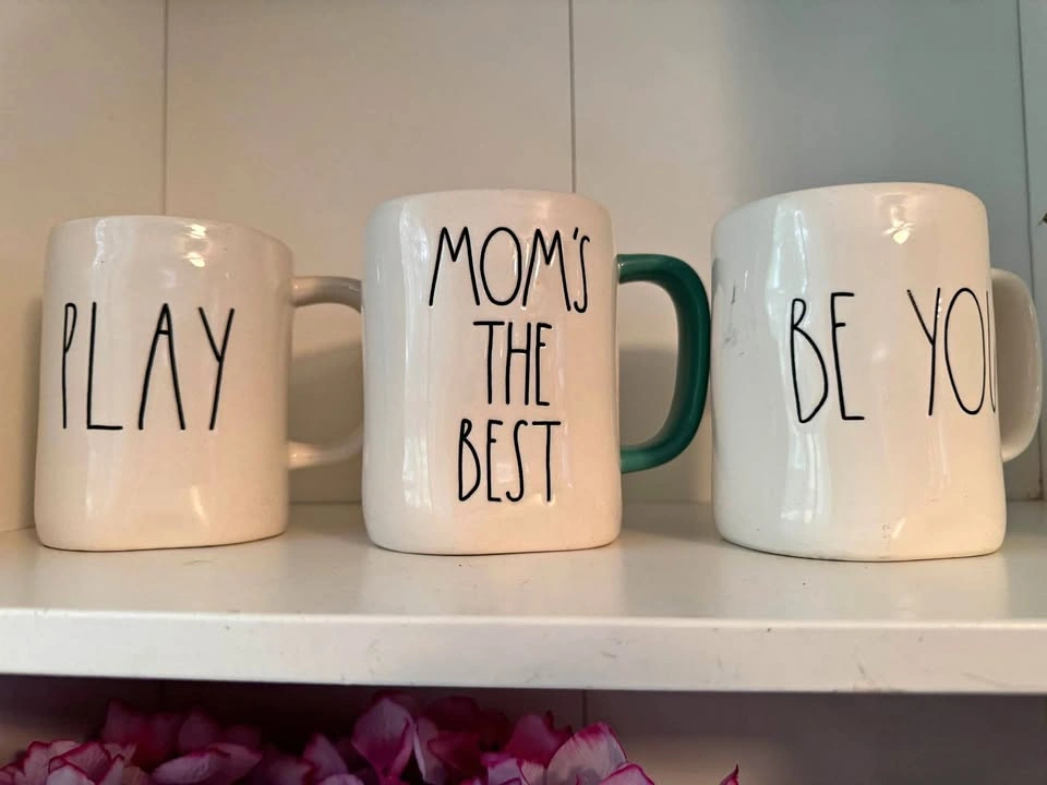 Rae Dunn Mugs Set of 3