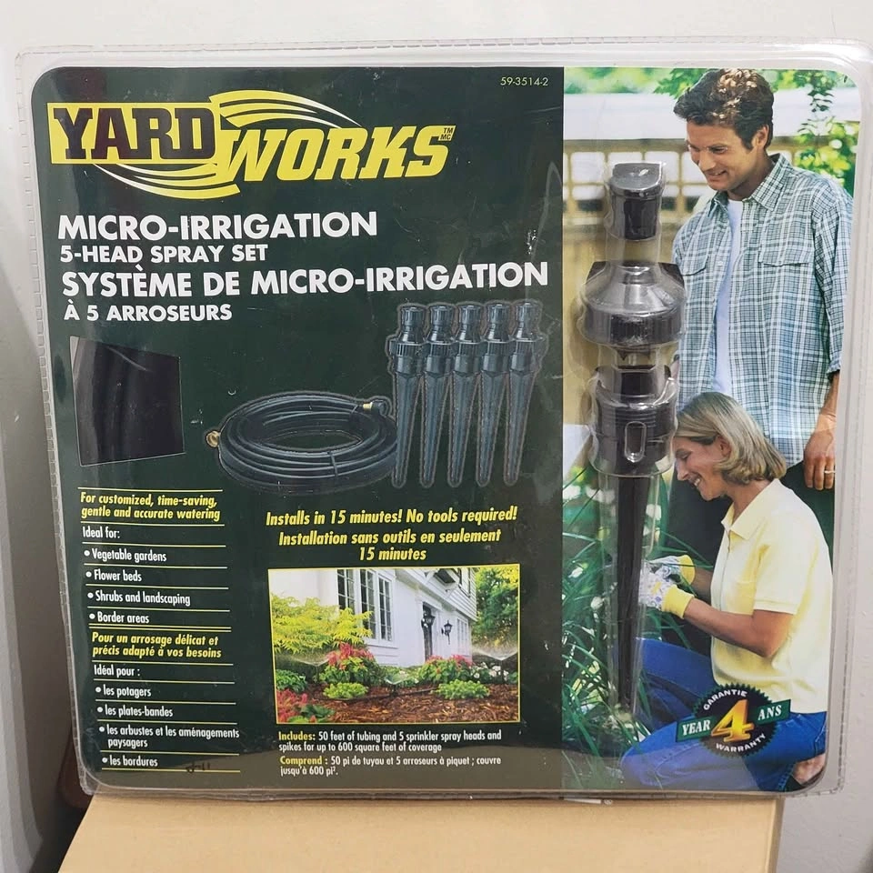 NEW/SEALED Micro-Irrigation 5-Head Spray Set - photo 2