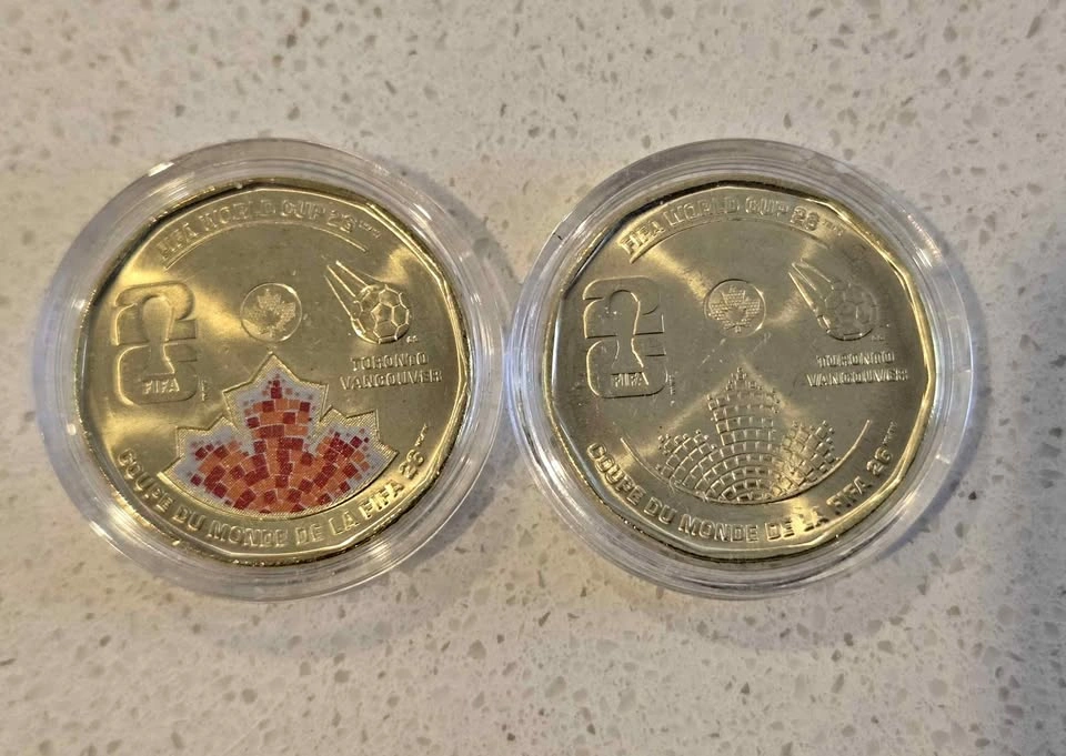 Royal Canadian Mint FIFA World Cup 26 Commemorative Coins