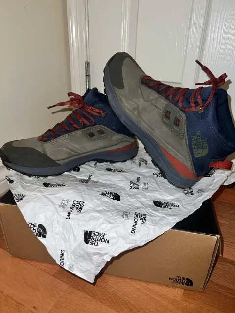 THE NORTH FACE Men's Cragstone Leather Mid Waterproof Hiking Boo - photo 4