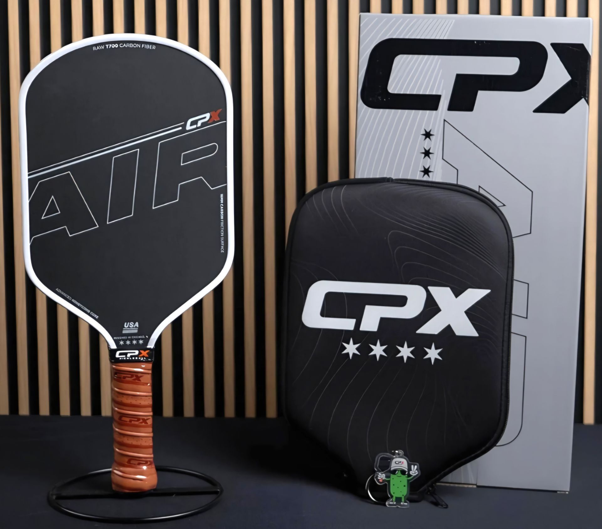 CPX Air Pickleball Paddle Raw T700 Carbon Fiber