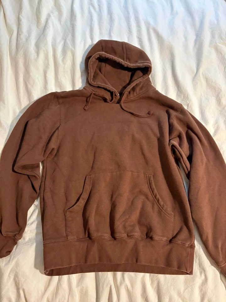 Brown Pullover Hoodie size small adults