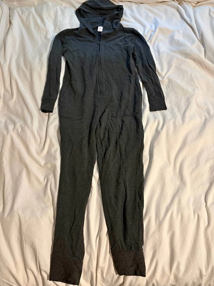 Smash + Tess Hooded Romper long sleeve and pant length size XS