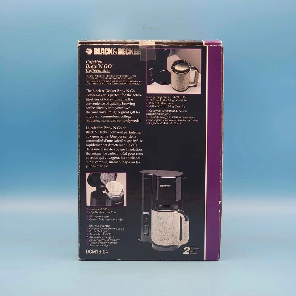 Black & Decker Brew 'N Go Coffeemaker with 16oz Travel Mug - photo 5