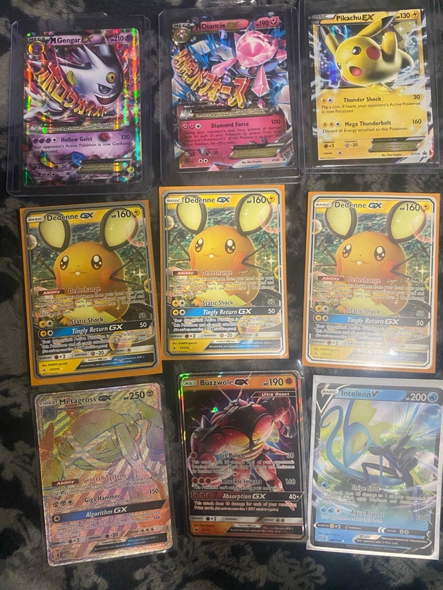 Pokémon EX GX V & VMAX Cards