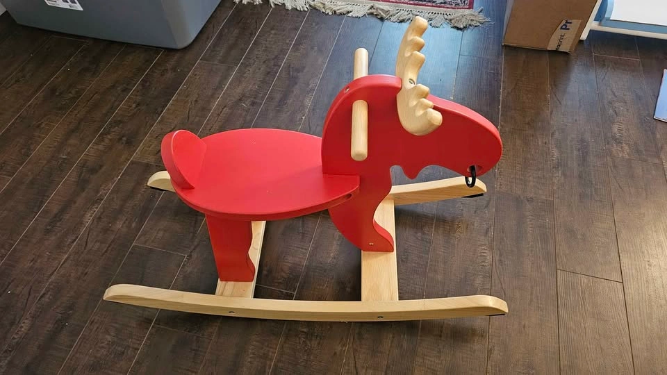IKEA EKORRE Rocking Moose - gently used, super sturdy