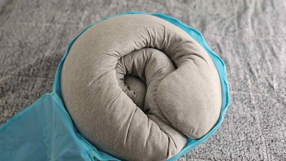 Pregnancy Pillow, Body Pillow, C-Shape Pillow - Grey - photo 3