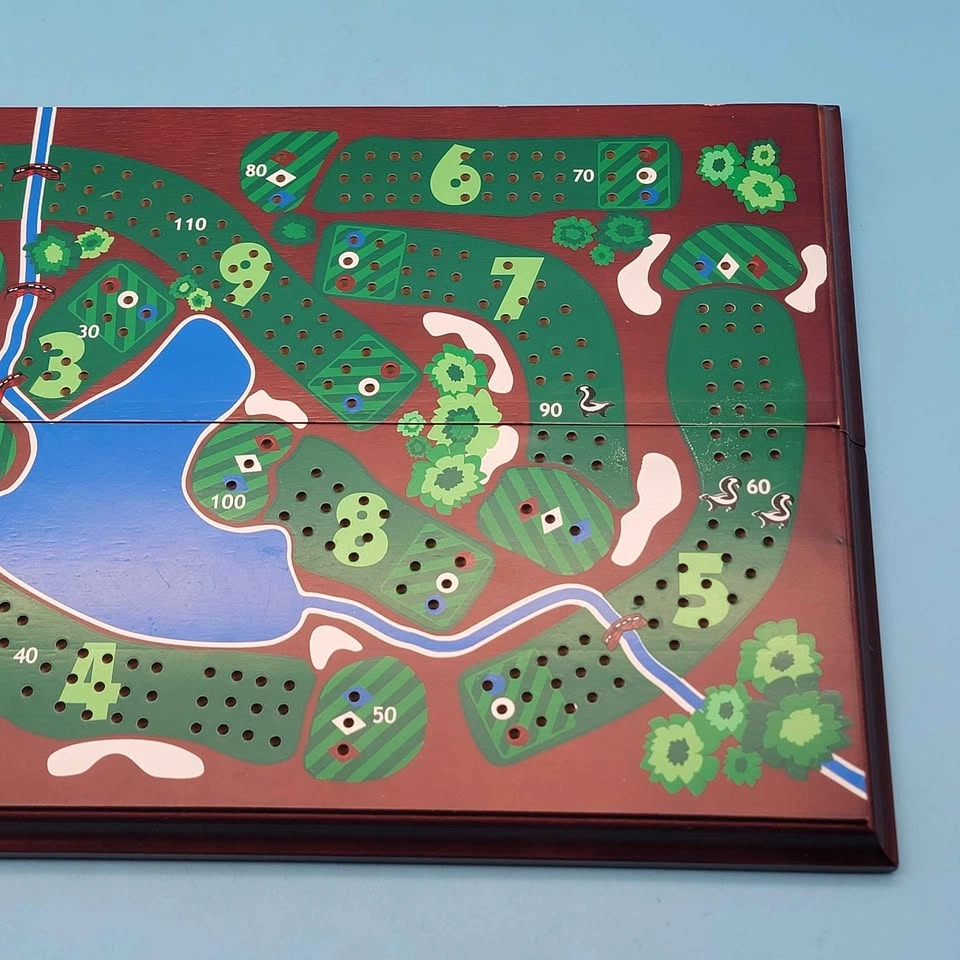 Tee Times Golf Course Cribbage Board - 3 Player Magnetic - photo 3