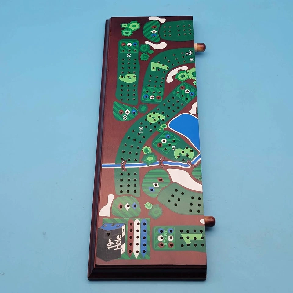 Tee Times Golf Course Cribbage Board - 3 Player Magnetic - photo 4