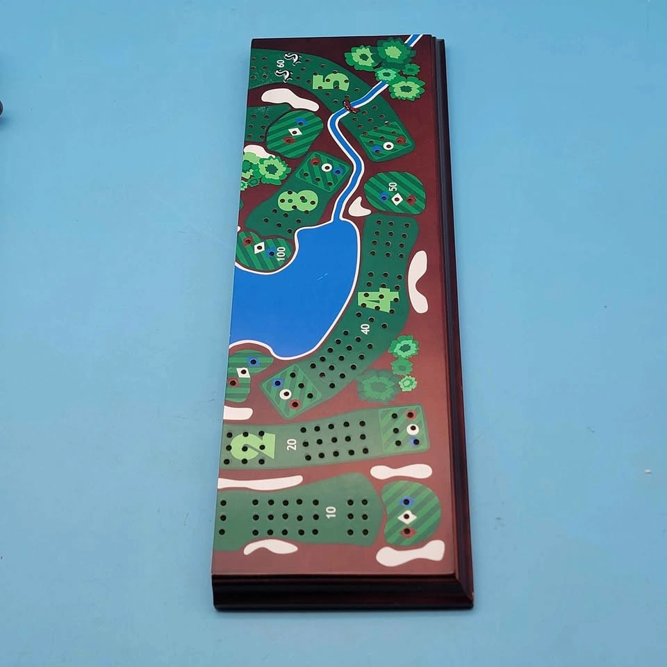 Tee Times Golf Course Cribbage Board - 3 Player Magnetic - photo 5