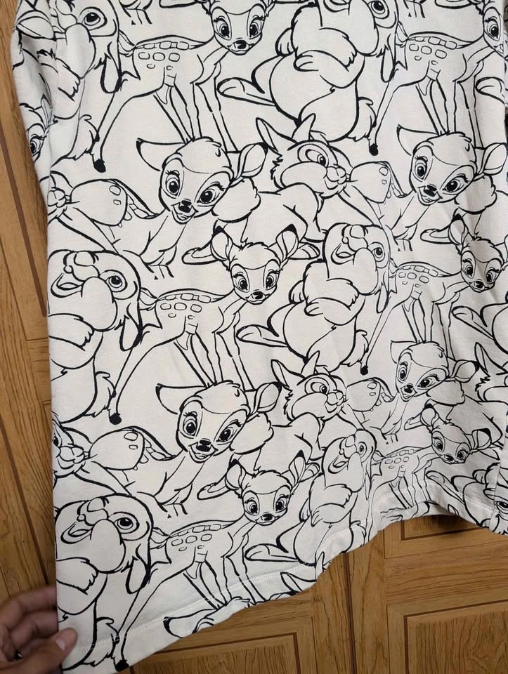 Zara x Disney Bambi All-Over Print Hoodie - photo 3