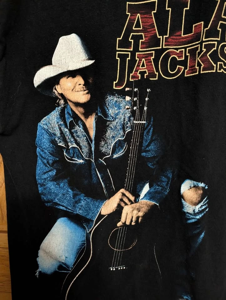 Vintage Alan Jackson "Live In Concert" T-Shirt - photo 3