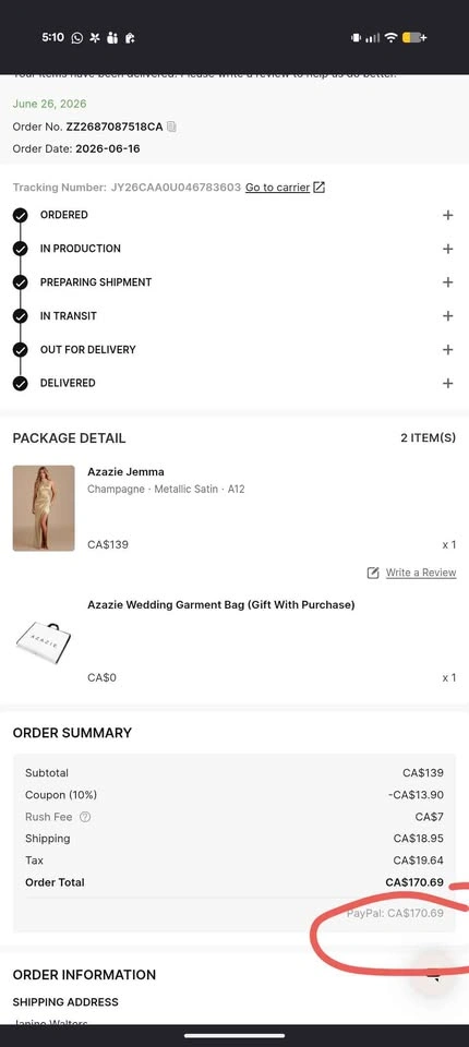Azazie Bridesmaid Dress Size 12 - photo 4