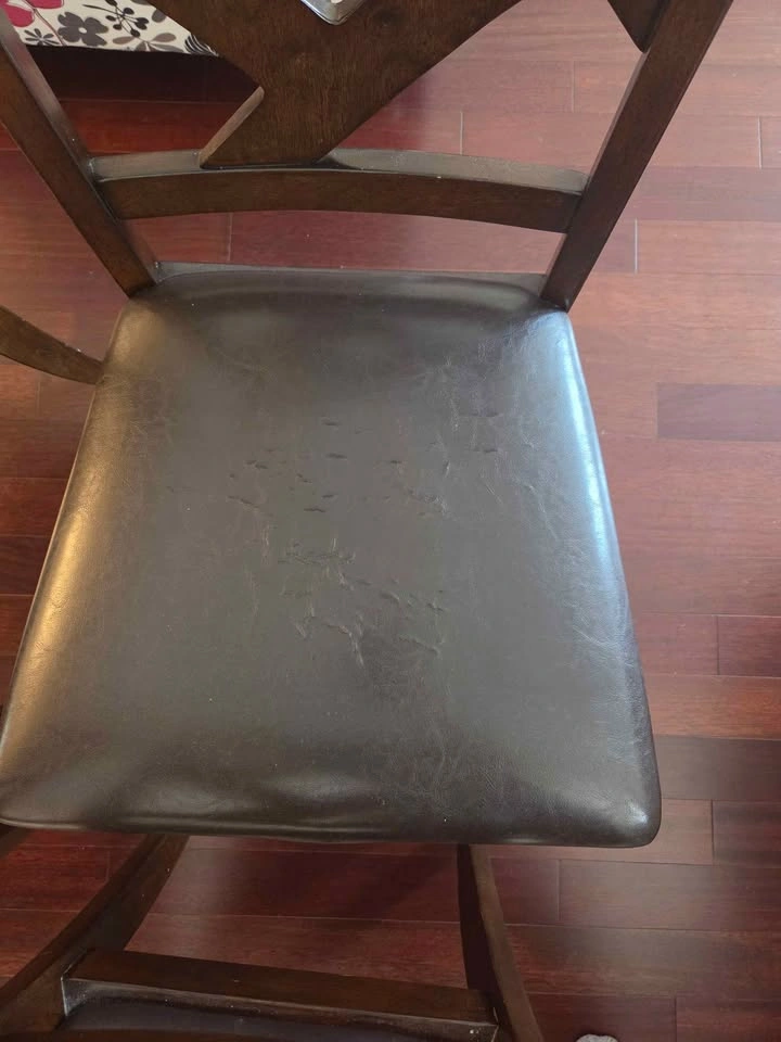 Set of 4 Wood Dining Chairs - photo 3