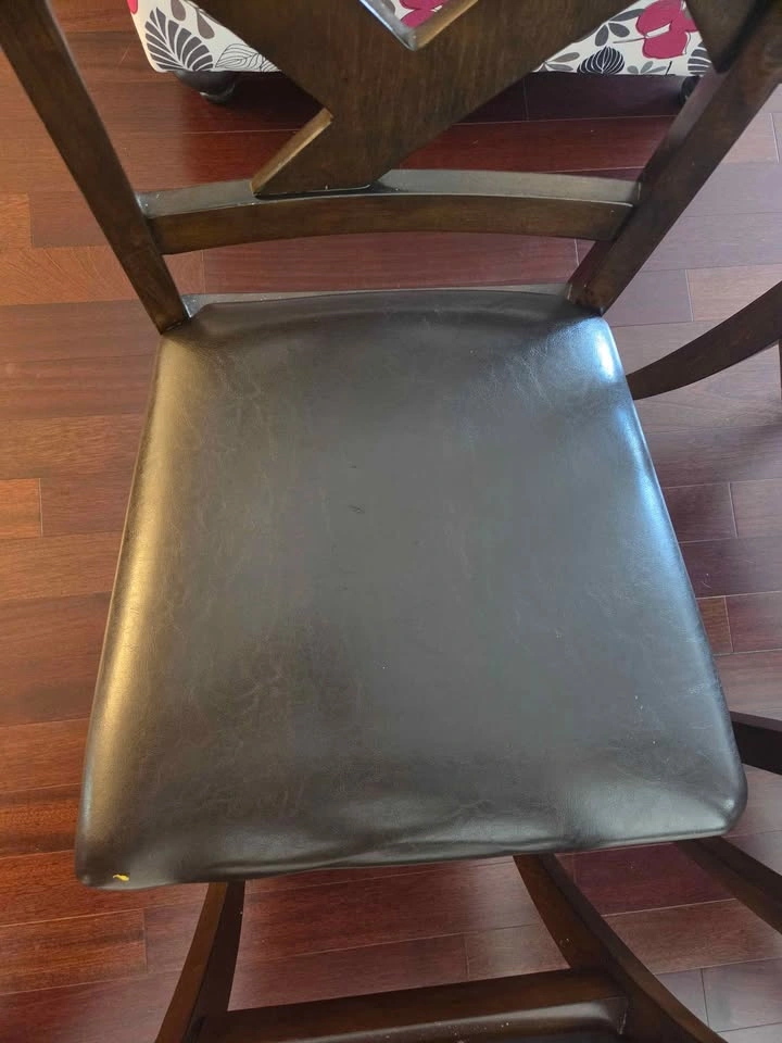 Set of 4 Wood Dining Chairs - photo 4