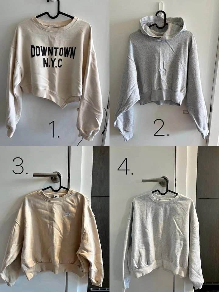 Closet clear out - sweatshirts
