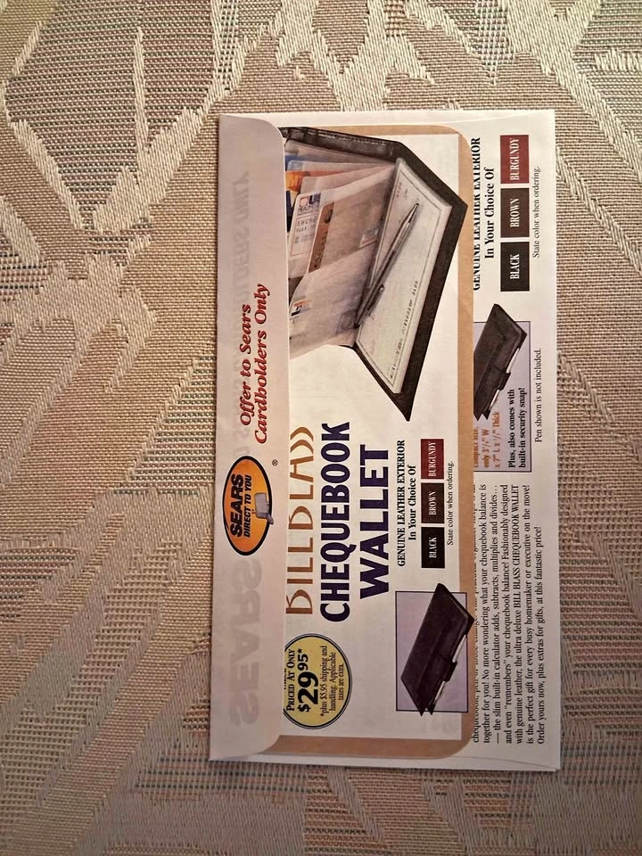 Vintage Sears Direct Collectible Catalog Paper Mailer (2000)
