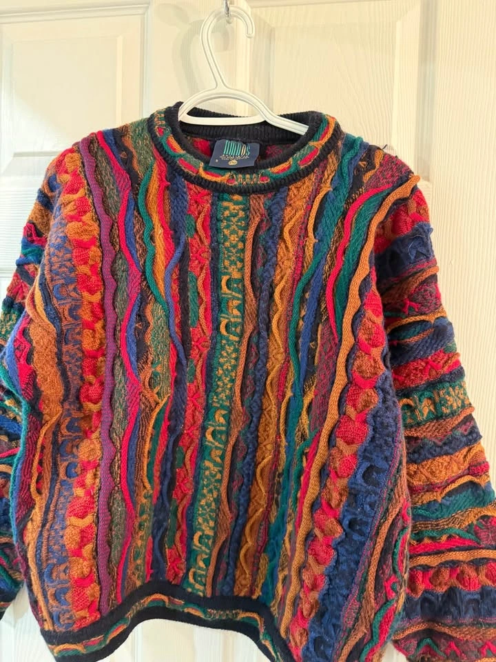 Limnos Australia 100% Pure New Wool 3D Knit Sweater - photo 2