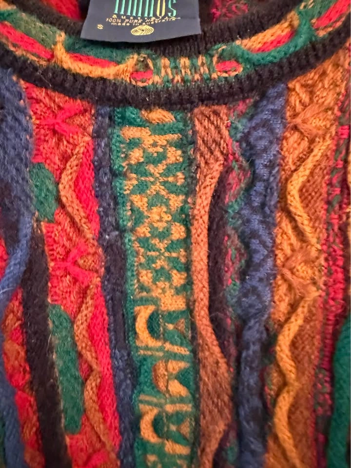 Limnos Australia 100% Pure New Wool 3D Knit Sweater - photo 4